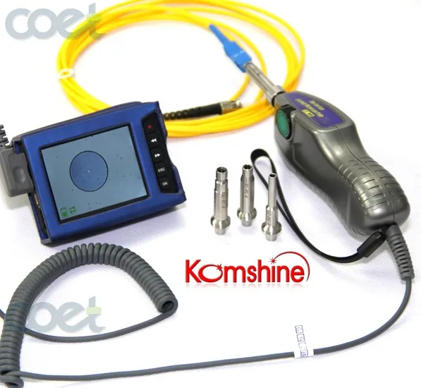 Komshine KIP 500V видео волоконно оптический разъем инспекционный зонд/микроскоп/FTTX