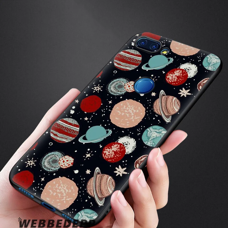 WEBBEDEPP Move Space Skull Girl Soft Case for Xiaomi 9 8 SE 6 A1 A2 Lite MIA1 MIA2 MI8 MI6 MAX 3 POCOPHONE F1 |