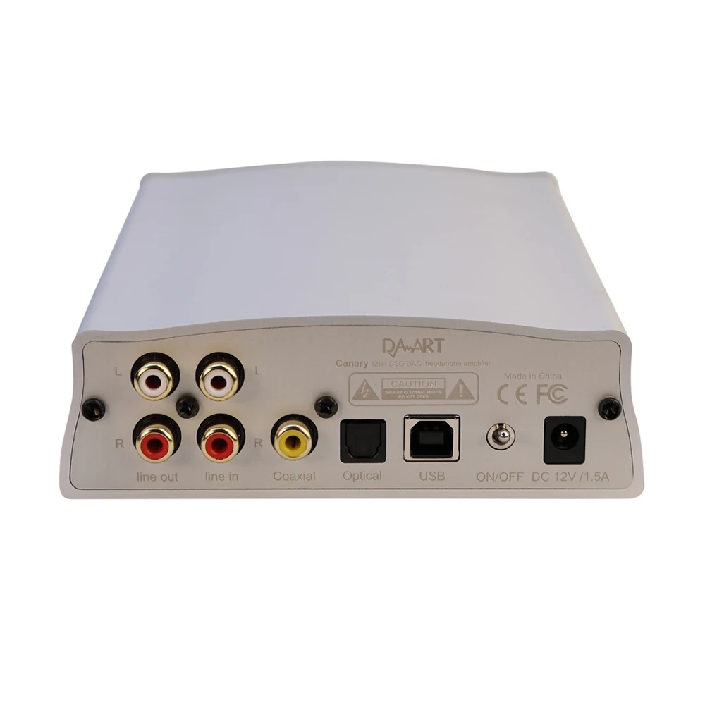 Yulong аудио DAART канарные ESS9018MK2 XMOS DSD256 PCM384KHz коаксиальный Оптический USB DAC усилитель