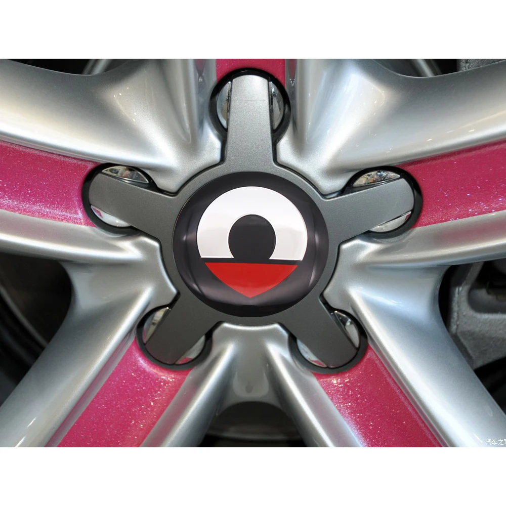 4 шт. наклейки на обод для Benz Smart Logo FORTWO FORSPEED FORFOUR ROADSTER FORSTARS Forvision | Автомобили и