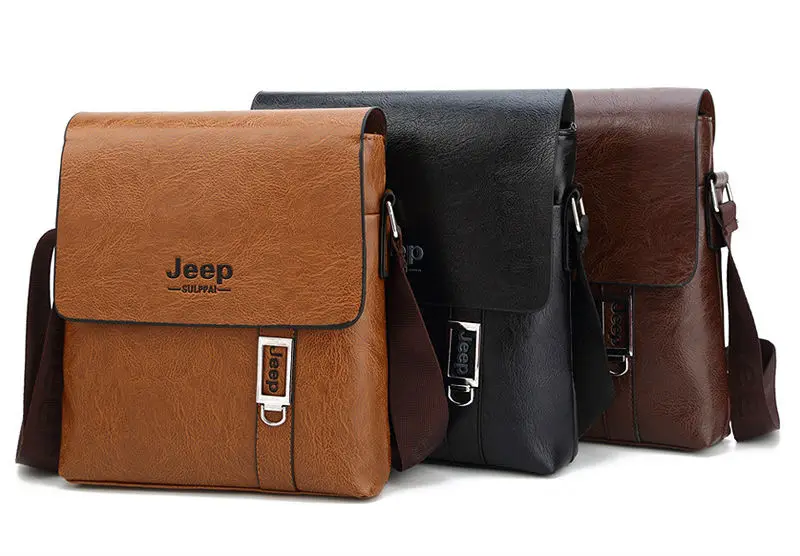 Jeep Sulppai мужские сумки через плечо кожаная деловая сумка мессенджер для работы в