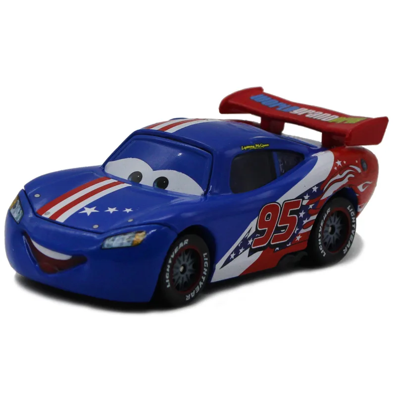

Disney Pixar Cars Different Styles National Edition Lightning Mcqueen Diecast Metal Toy Car 1:55 Alloy Model Car Toy For Kid