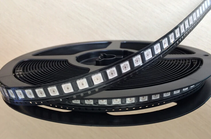 APA102 LED 5050 SMD RGB Adressable полноцветный светодиодный чип 6 контактов с IC встроенный DC5V