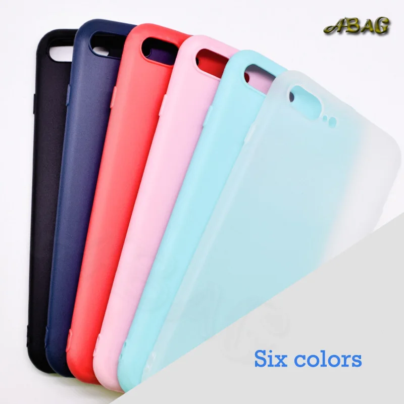 Чехол ABAG для iPhone 8 plus матовый мягкий чехол из ТПУ 7 5 разные цвета на выбор A24 # |