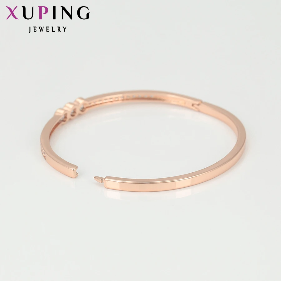 Xuping Fashion Elegant Bangle New Arrival High Quality Jewelry for Women Gold Color Plated Wholesale Gift S43 1-50929 | Украшения и