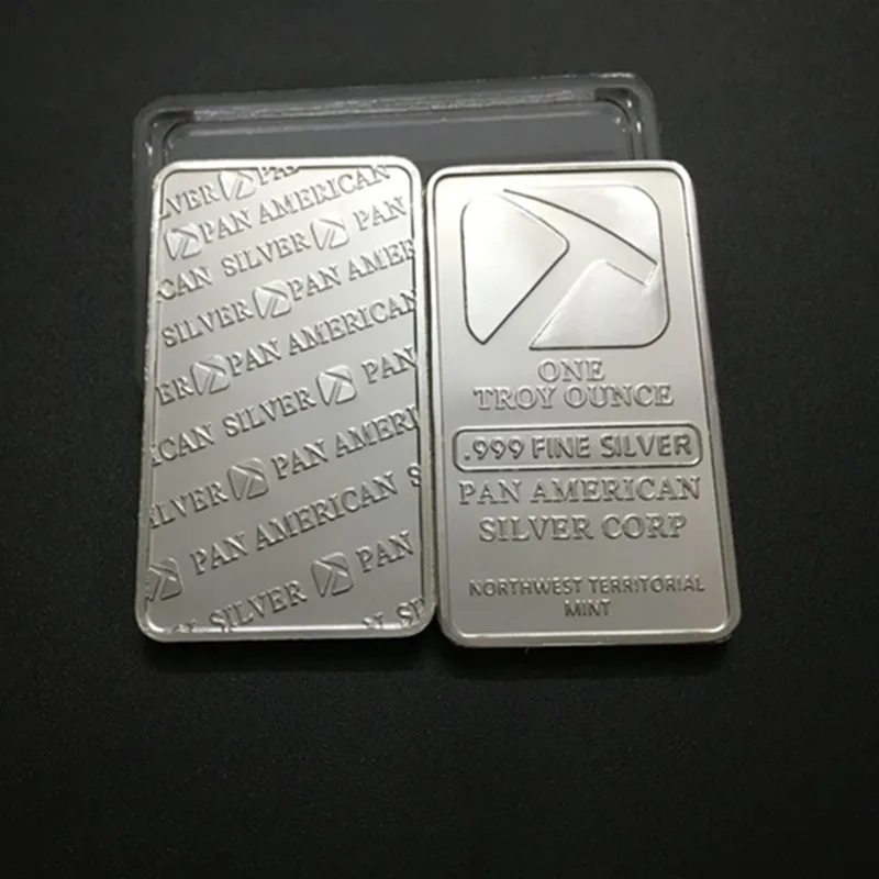 5 шт. Немагнитный Панамериканским молоток слиток 1 OZ вставка из латуни с