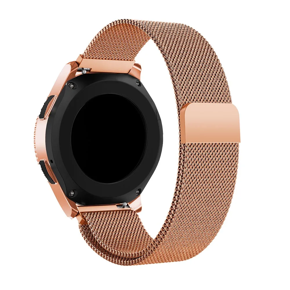 22 мм 20 ремешок из нержавеющей стали для часов Миланская петля Samsung Galaxy Watch 42