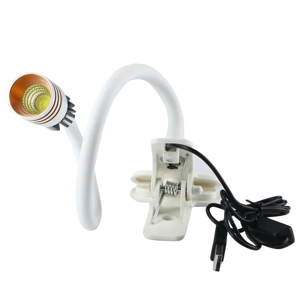 Ночник гибкий гусиная шея Круглый/квадратный USB 28LED Настольная прикроватная