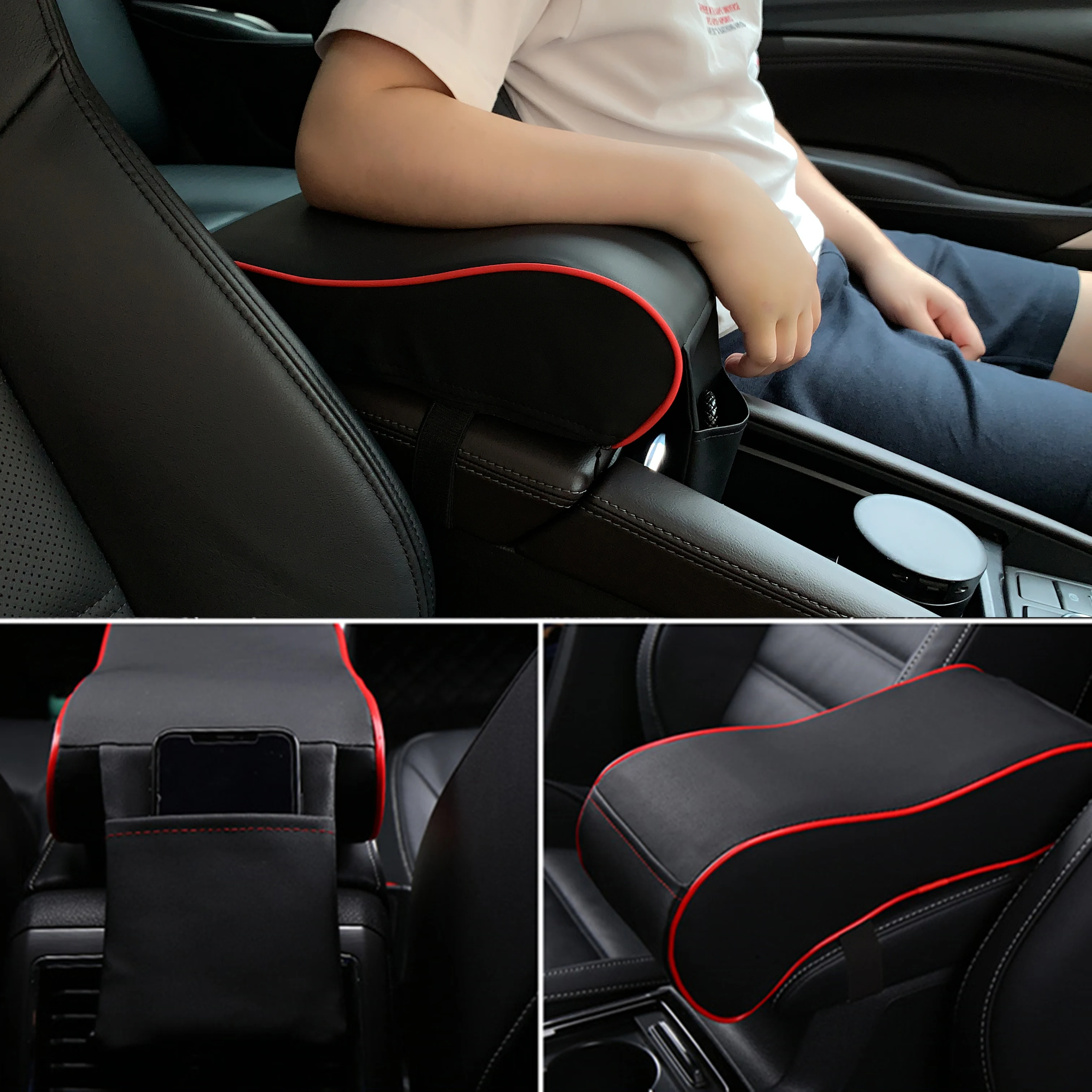 

Car Armrest Pad For Opel Zafira Astra VAUXHALL MOKKA Insignia Signum Vectra Antara Adam Karl Corsa GT X Grandland X Vivaro