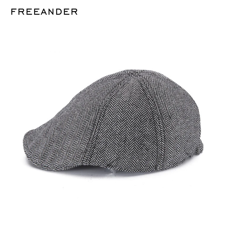 Берет Freeander Классический Клетчатый берет для мужчин и женщин высококачественный