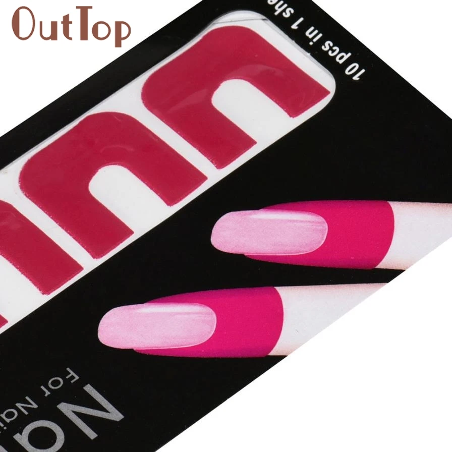 7 видов цветов наклейки для ногтей с защитой от проливания антипереливающиеся