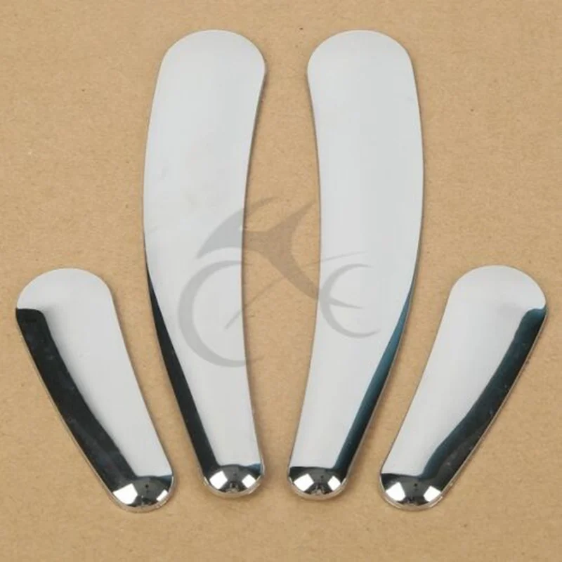 

Набор хромированных вставок для рамы мотоцикла Harley Softail Slim Deluxe Custom Blackline Cross Bones FLS FLSTN FXSTC FLSTF 08-17
