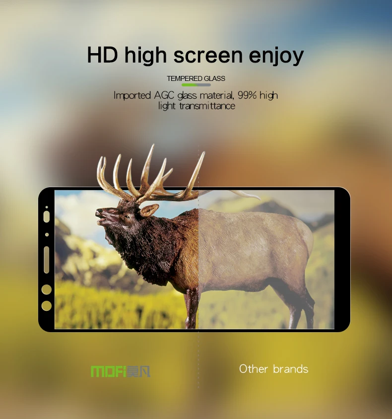 Mofi 9 H закаленное стекло для htc U12 Plus полное покрытие Защитная пленка для экрана для htc U12 Plus стеклянная пленка для htc U12Plus