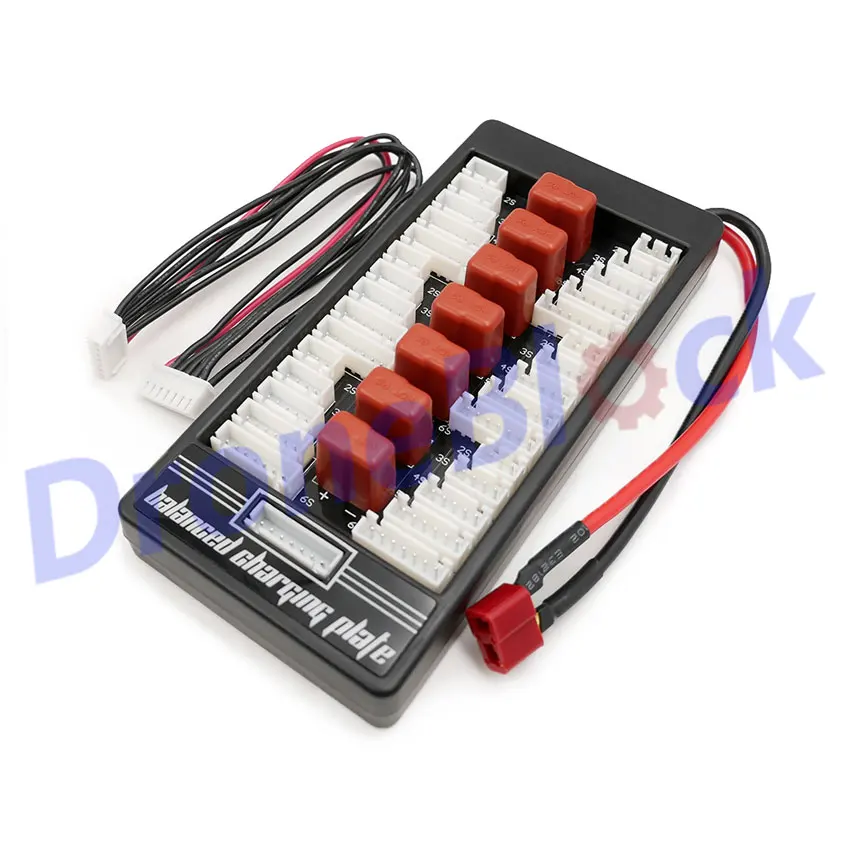 T plug 2-6S Lipo батарея параллельная зарядная плата Адаптер Т-образный разъем плата зарядки дополнительный XT60 разъем для Imax B6 B6AC зарядное устройство - Цвет: T plug