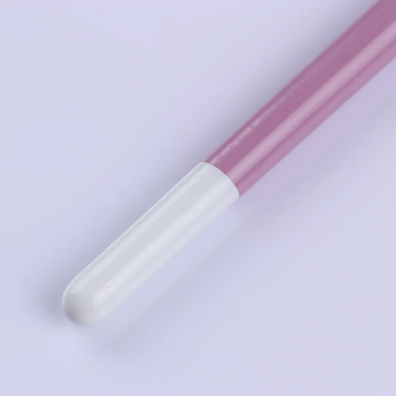 Набор кистей для удаления кутикулы комплект из 7 кисточек с розовой ручкой УФ