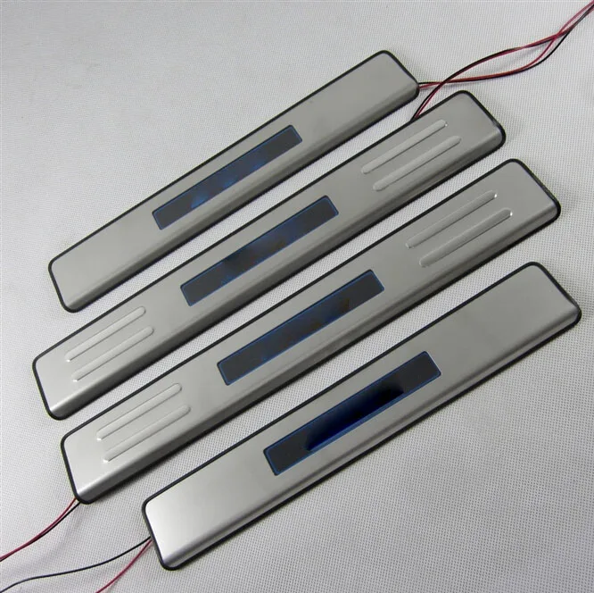 For Peugeot 308 LED auto door sill protector sills scuff plate guard thresholds | Автомобили и мотоциклы