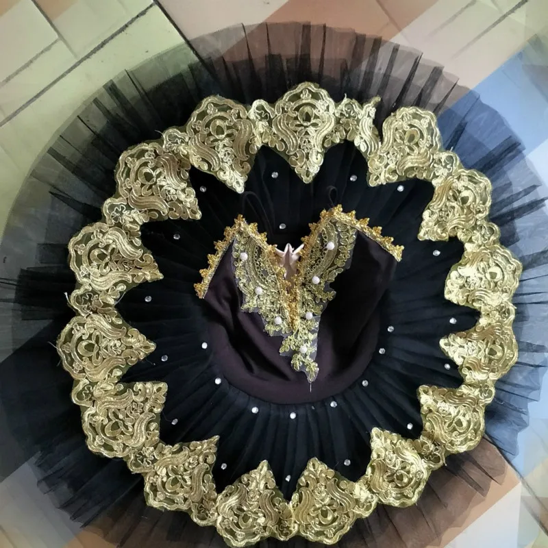 Костюмы для взрослых женщин с черным лебедем и озером профессиональное балетное