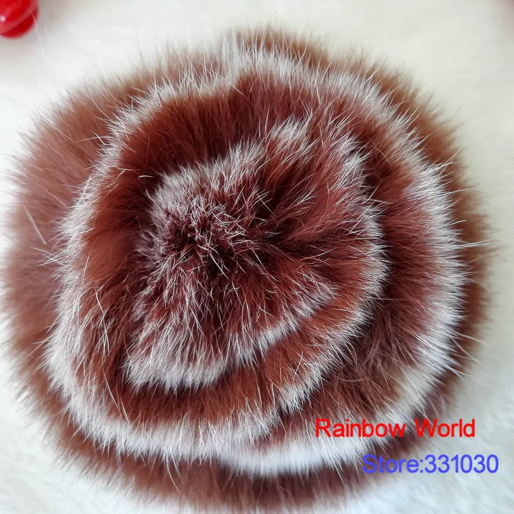 Free shipping Genuine Brown Rabbit hair Fur Rose flower Brooch for coat corsage Fashion DIY accessories 2 Pieces/lot | Дом и сад
