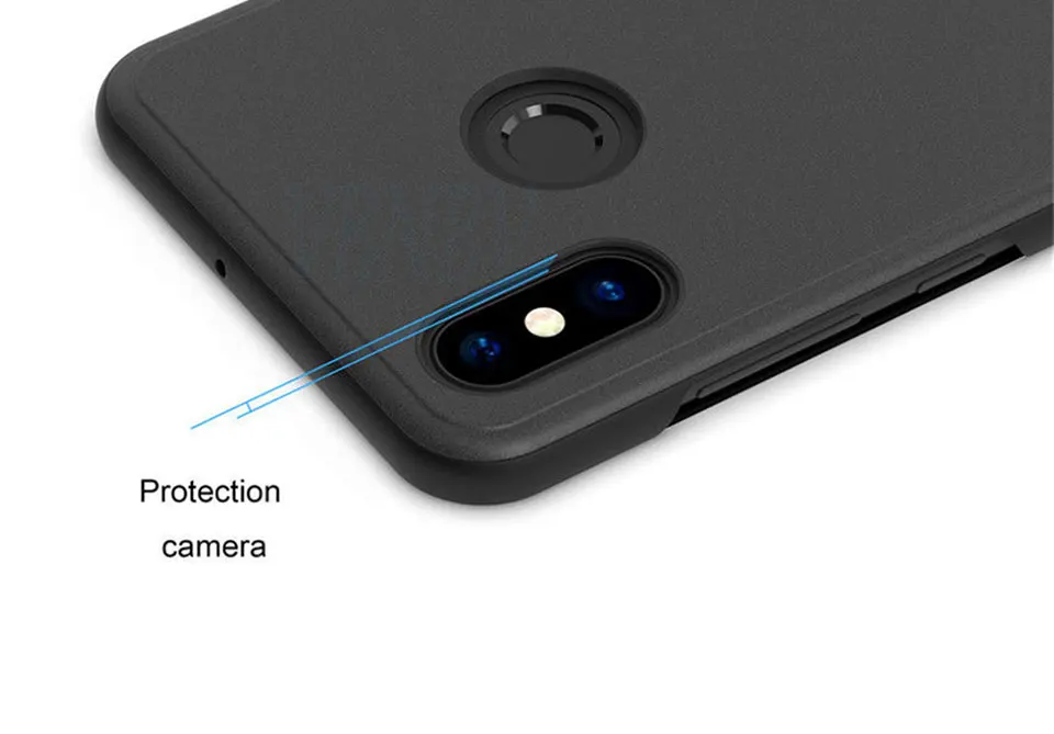 Mi rror smart view чехол для телефона для Xiao mi Red mi 5 Plus Note 5 6 Pro Note 5A 4X 6A S2 mi 8 SE 6 A1 A2 Lite Max 3 Кожаный флип-чехол