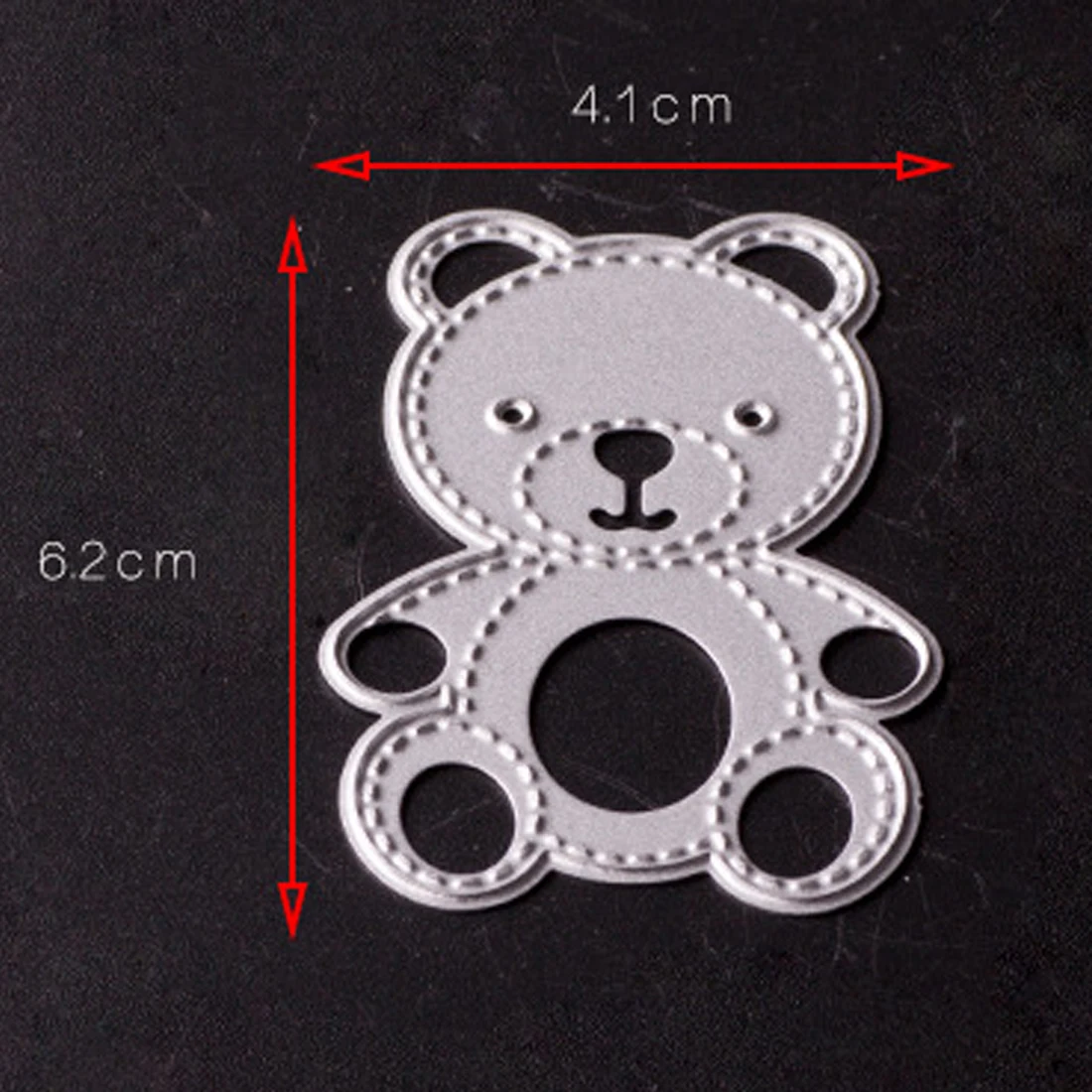 Супер Горячие DIY маленький медведь металлические режущие штампы фотоальбом