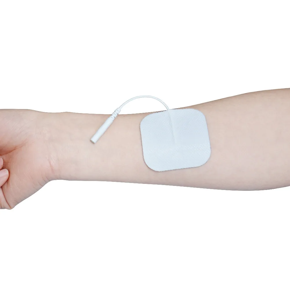 20 пар электродных подушечек с проводящим гелем коробкой для TENS размер блока 5*5 см