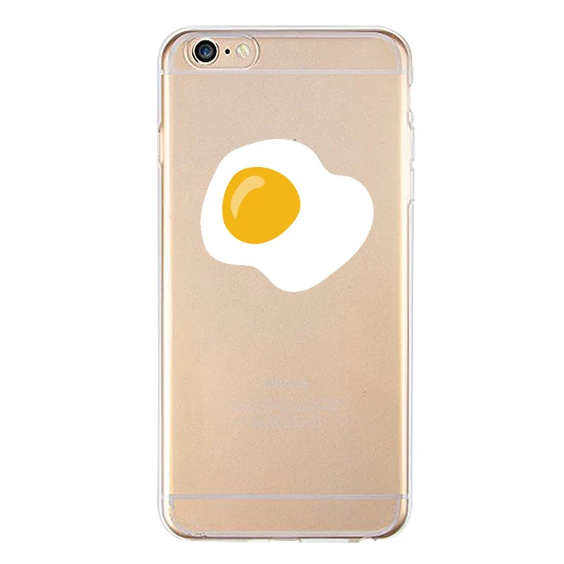 Мягкий прозрачный чехол из ТПУ для iPhone 4/4S 5 5S 6 6plus 7 8plus x силиконовая крышка с