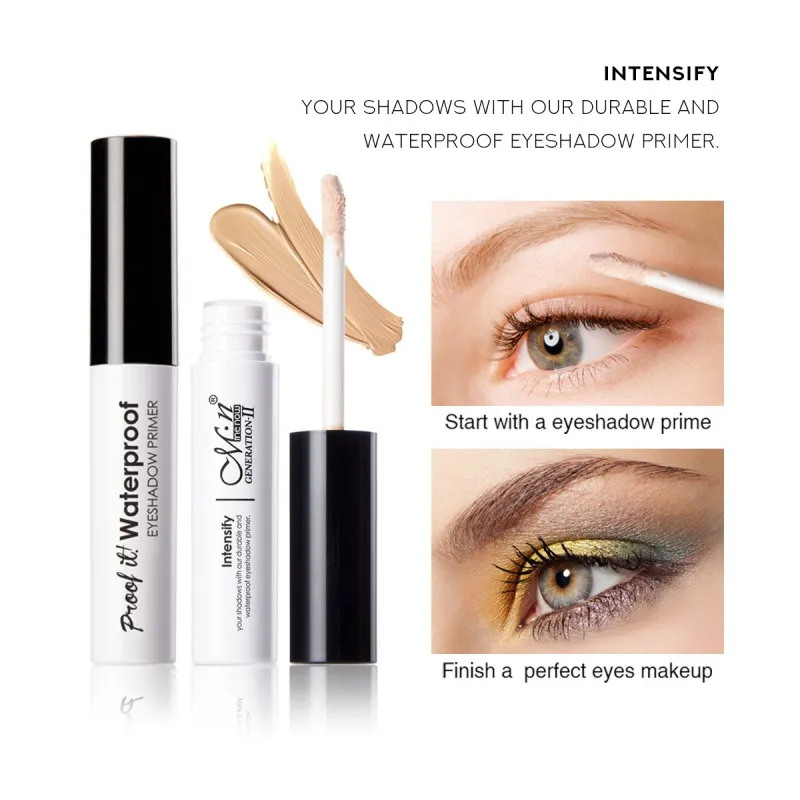 Новый базовый праймер для глаз Prolong Makeup век стойкий к растяжению натуральный крем