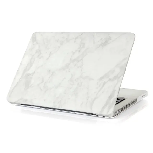 Твердый чехол с мраморным узором и клавиатура для Macbook Pro 13,3 15,4 Pro retina 12 13 15 дюймов для Mac book Air 11 13 чехол для ноутбука - Цвет: Marble 1