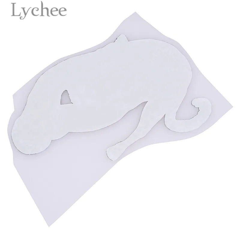 Lychee леопардовые термопереводные патчи с рисунком животных аппликации ручной