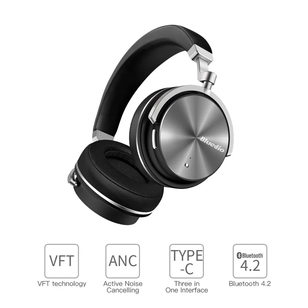 Новинка 2017 года наушников Наушники Bluedio T4S Bluetooth наушники гарнитуры Портативный с