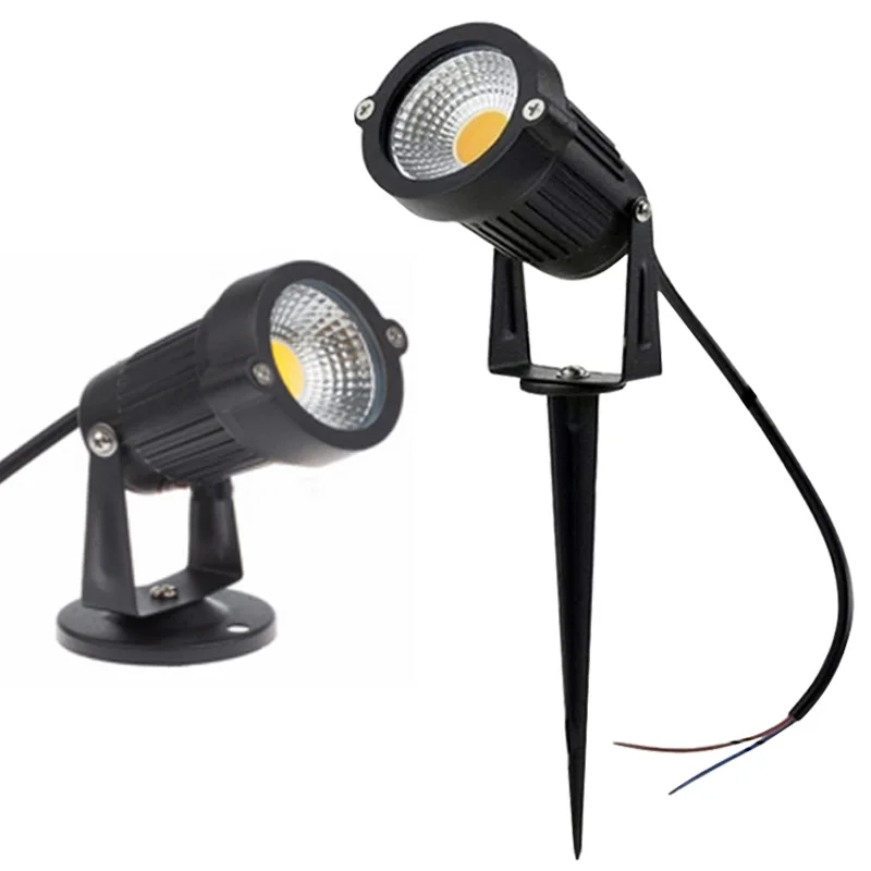 5 W 10 W Мини светодиодные лампы газон садовый свет DC12V AC85-265V открытый IP65 Водонепроницаемый наружный Точечный светильник Настенные светильники белого красные, синие зеленый