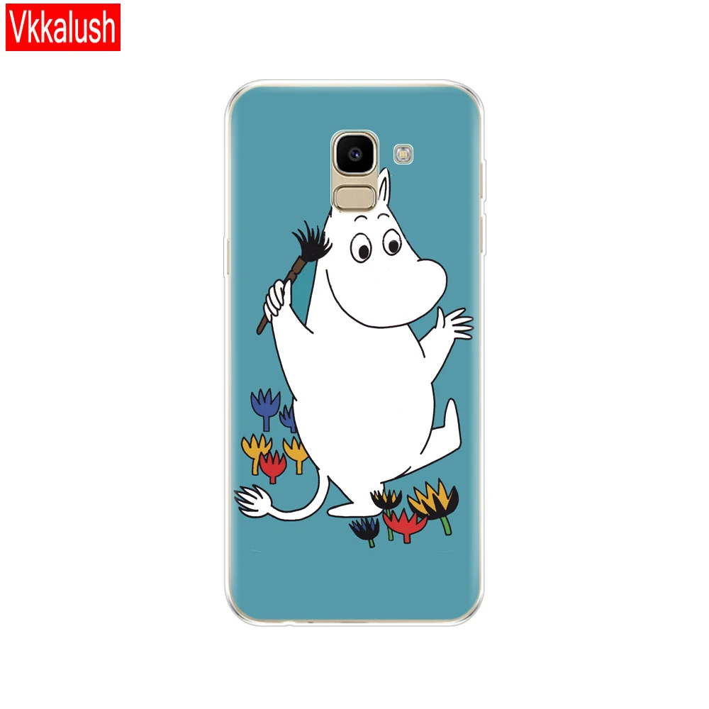 80042 Для samsung J6 чехол ЕС J600 J600F SM-J600F Мягкий чехол из ТПУ с узором для samsung Galaxy J6Plus J6+ J 6 Plus J610 J610F кремния - Цвет: 80042