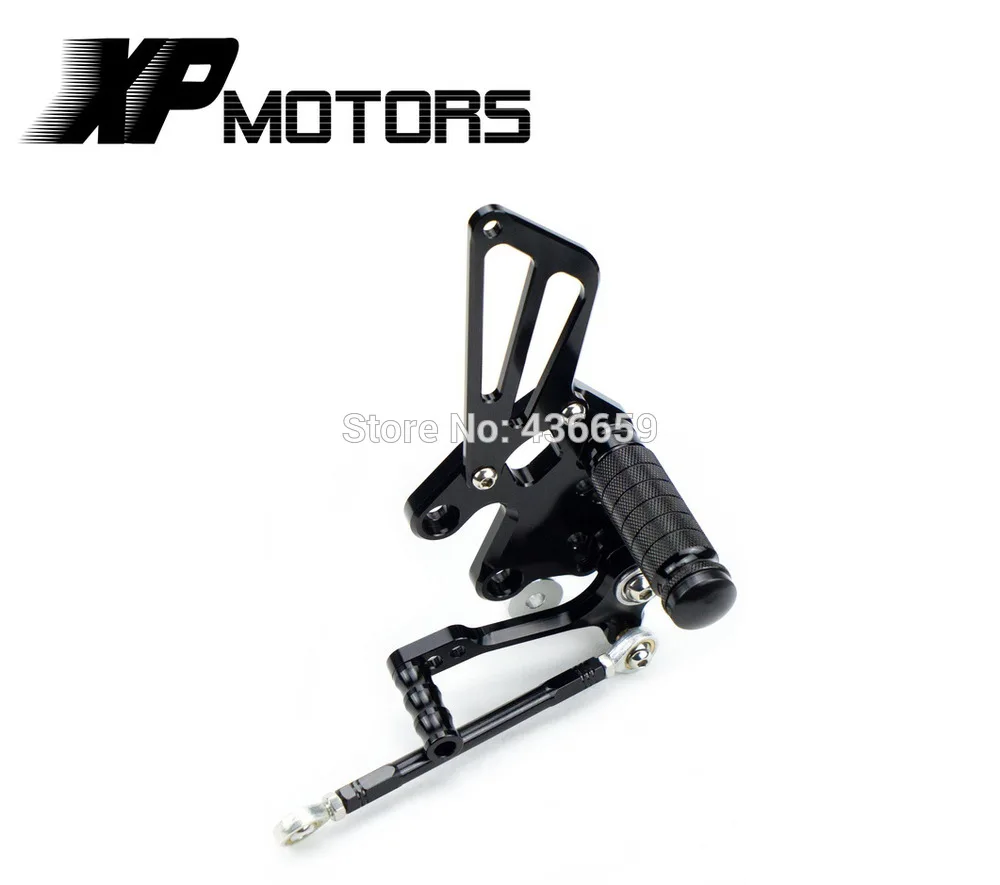Расы ЧПУ Регулируемые подножки Сзади наборы для ухода за кожей Kawasaki Ninja 250R EX250 2008