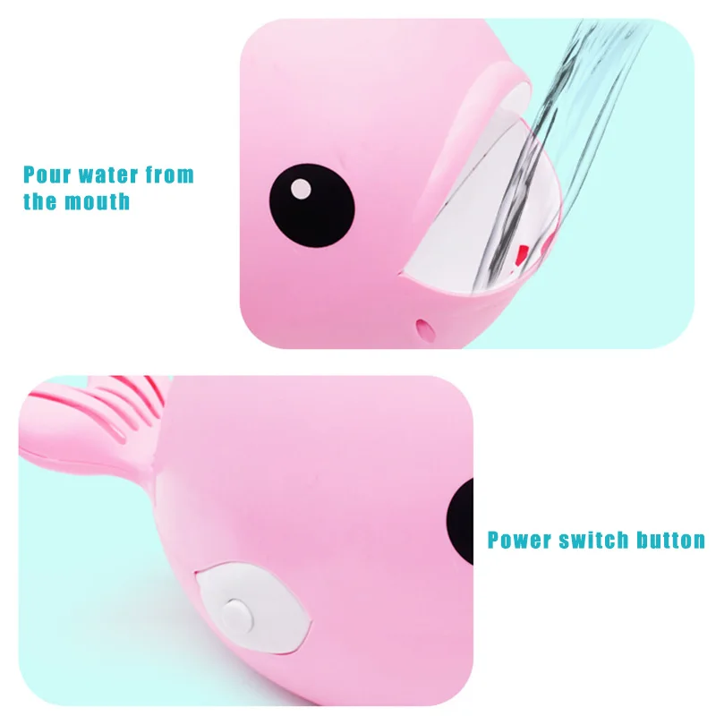 

Automatic Bubble Machine Cartoon Whale Bubble Blower Maker for Kids YH-17