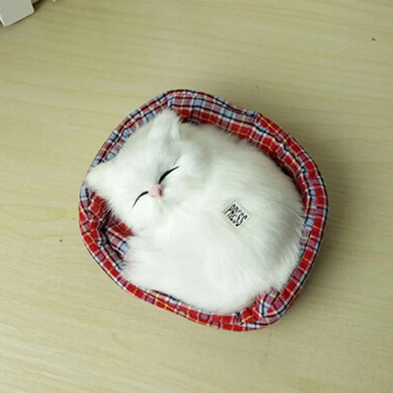 Kawaii подарок симулятор куклы плюшевые животные звучащие спящие плюшевые игрушки с гнездом дети для девочек подарок на день рождения для детей Simulador