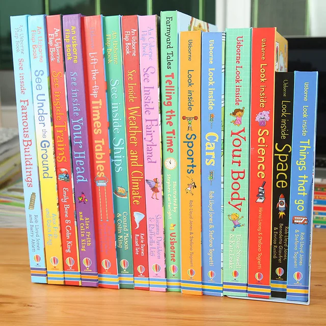 Usborne образ внутри серия Британский Знаменитый 3D откидной клапан книга для