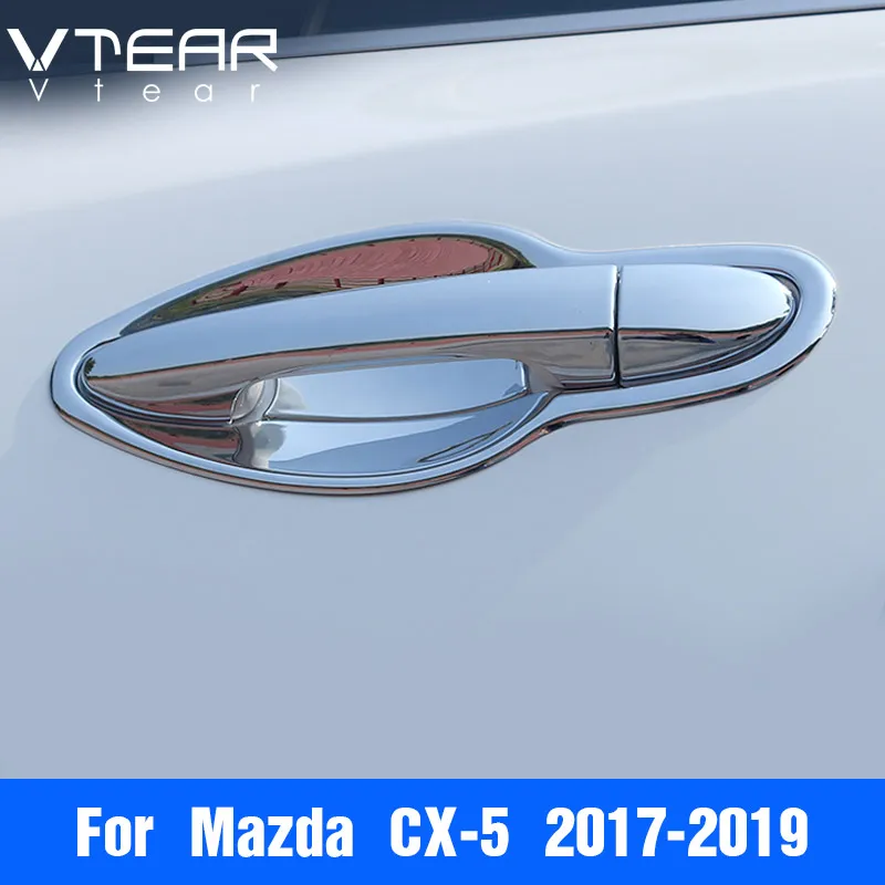 Крышка ручки двери автомобиля Vtear для Mazda аксессуары мазда CX5 крышка отделка чаши
