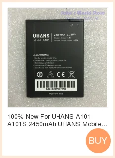 Новинка для UHANS A101 A101S 2450 мАч UHANS Мобильный телефон батарея смартфон замена батареи