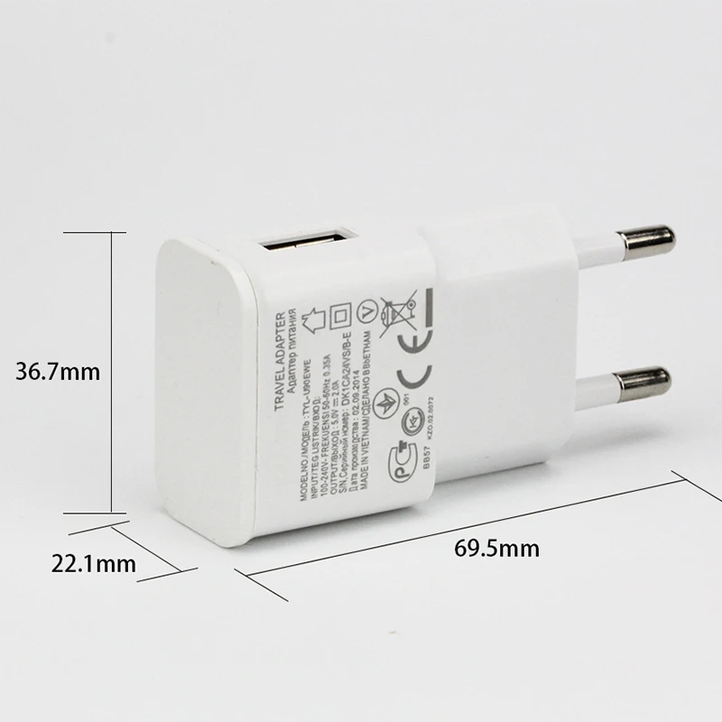 Сетевое зарядное устройство с USB портом 5 В 2 А 1 А|Зарядные устройства| |