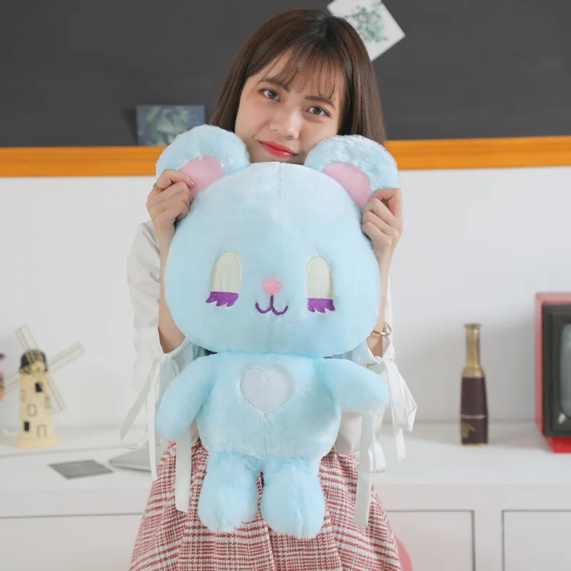 35*40 см милый кролик медведь Kawaii кукла животных мягкая плюшевая игрушка качество ребенок спящий подарок на день рождения девочка детское украшение