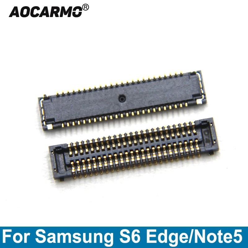 ЖК-дисплей Aocarmo, FPC Разъем для материнской платы на экране, гибкий кабель для Samsung Galaxy S6 Edge G925 G925F/ Note5