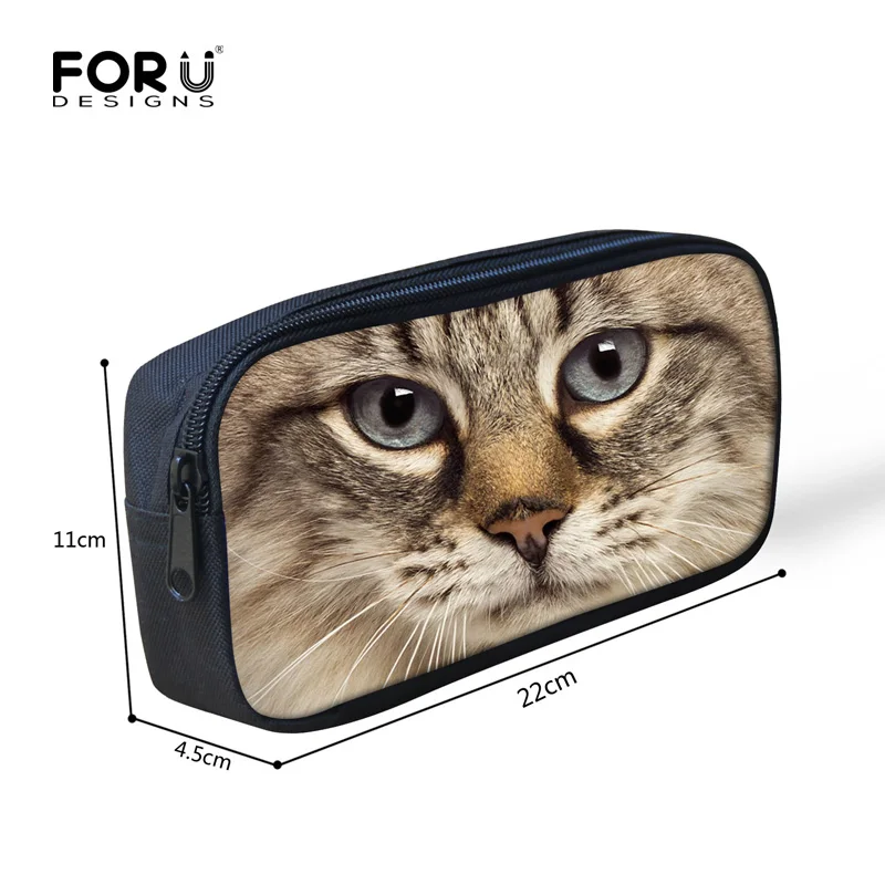 Многоцветная косметичка для женщин и девочек с 3D принтом в виде дельфина акулы