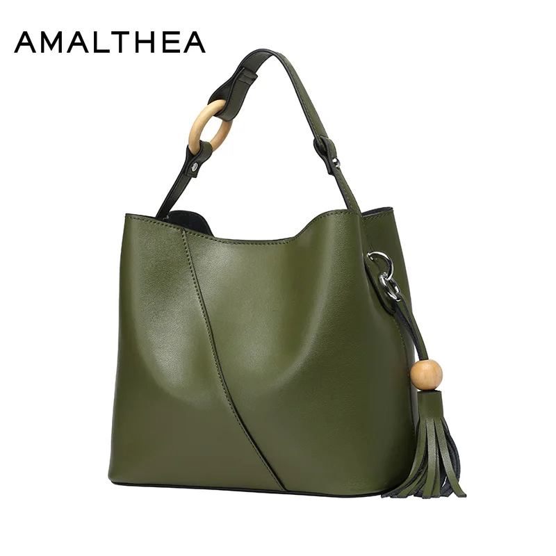 Амалфеи Брендовые женские Сумочка Композитный сумка кисточкой Повседневное Tote
