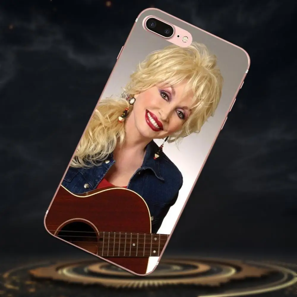 Чехлы из ТПУ для Samsung Galaxy Note 5 8 9 S3 S4 S5 S6 S7 S8 S9 S10 mini Edge Plus Lite Singer Dolly Parton | Мобильные