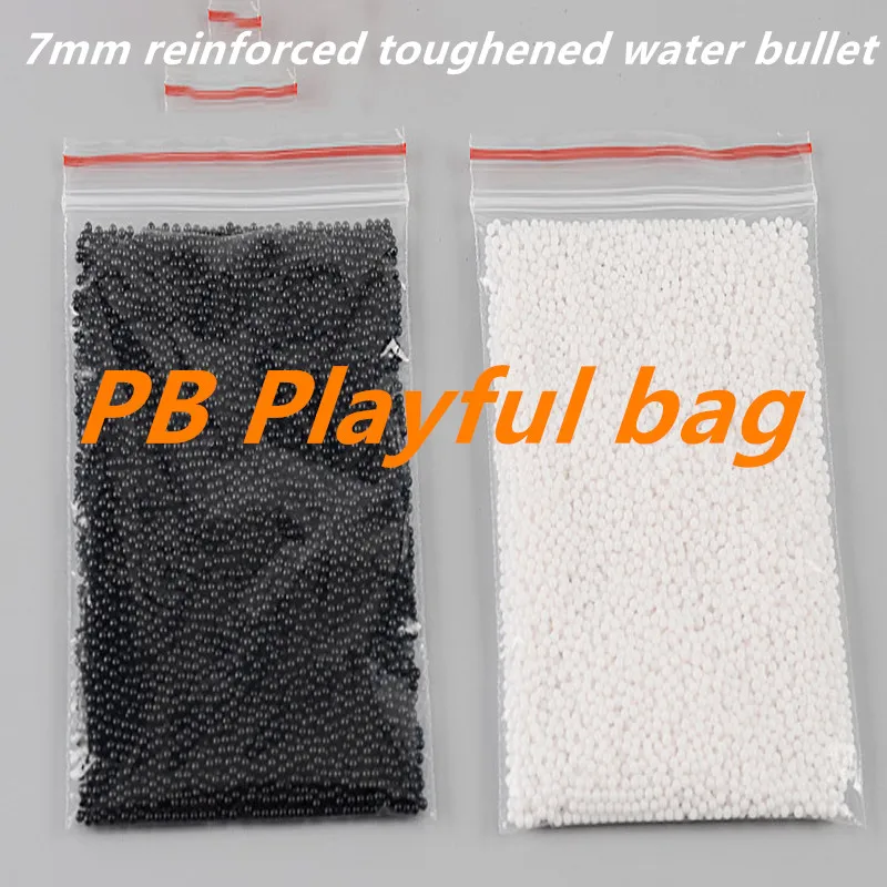 PB игривый bagCream белый 7 мм усиленный бетонный твердый водяной пулемет специальный