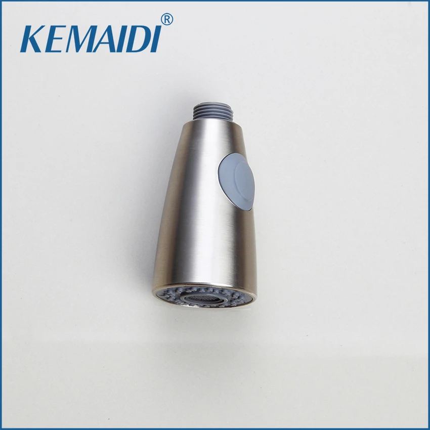 

Сменная насадка для душа KEMAIDI, выдвижной кран из матового никеля, два функции, кран для кухни