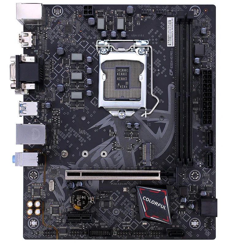 Цветная материнская плата для офиса LGA1151 B365M|Материнские платы| |