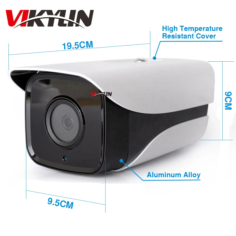 VIKYLIN 4MP IP пуля камера IPC-HFW4433M-I2 80 м ИК poe-питание Starlight потолочная с кронштейном DS-1292ZJ