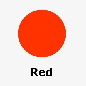 Red Цветные круглые этикетки 6 мм 8 мм 10 мм 13 мм 19 мм 25 мм 7 ярких неоновых цветов - Цвет: Red