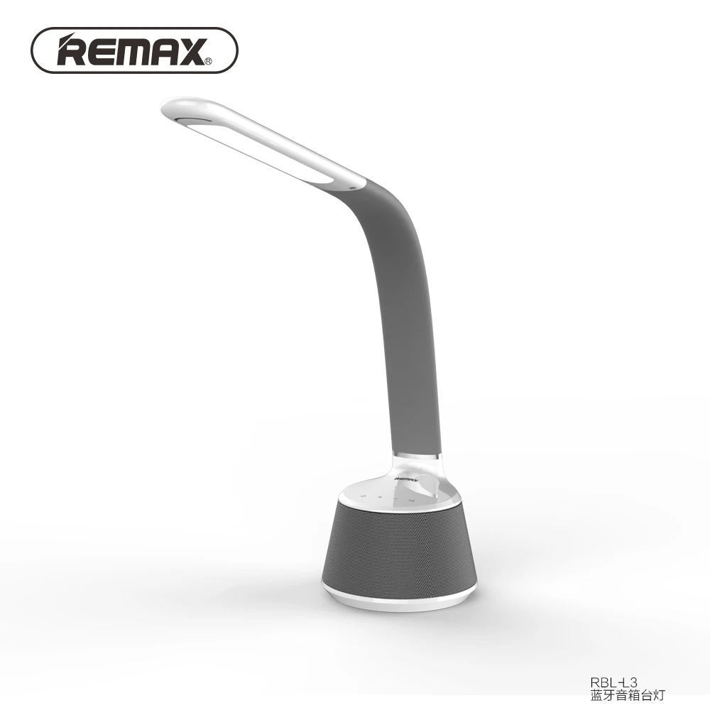 Remax RBL L3 светодио дный сенсорные кнопки настольная лампа Bluetooth Динамик аудио плеер